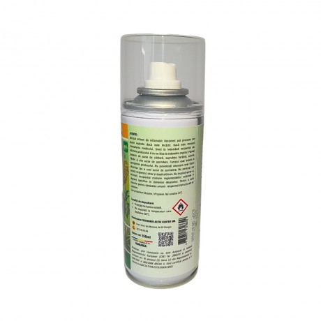 Pestmaster Spray actiune tripla, tratament total pentru plante: Insecticid, Fungicid, Acaricid, 150ml.