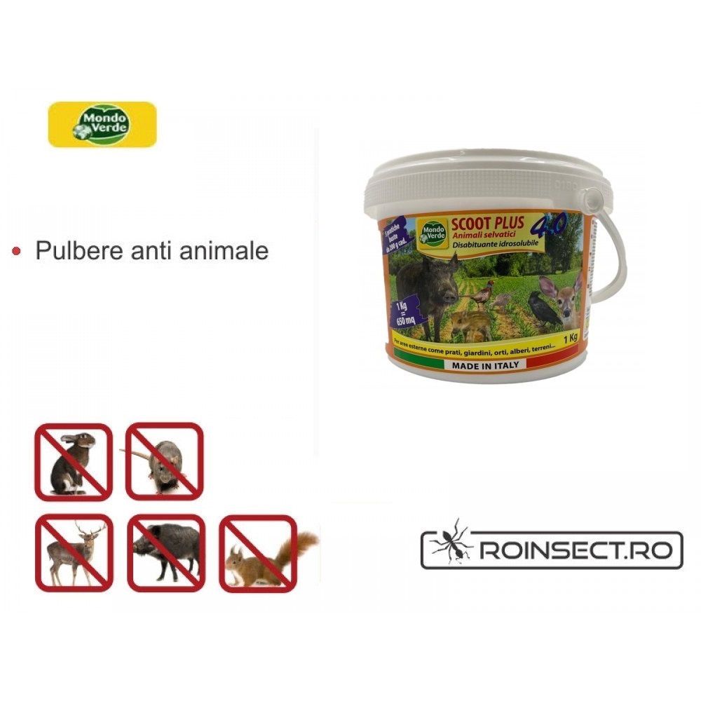 Pulbere solubila anti animale salbatice (1kg) - REP 1003