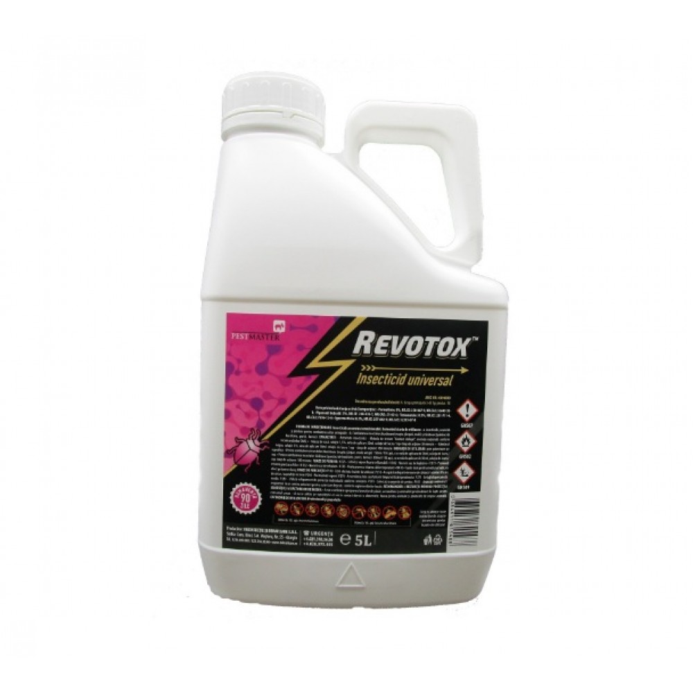 Insecticid profesional Revotox, elimina gandaci - 5l.